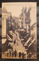 PC.438 İSTANBUL BEYOĞLU YÜKSEK KALDIRIM CADDESİ OSMANLI DÖNEMİ POSTA KARTI