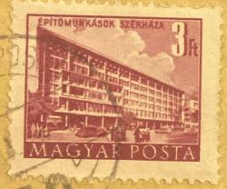 Macaristan Pulu - Magyar Stamp - Mektup Zarfından Kesilmiş  / Postadan Geçmiş Pul Filateli - Damgalı - Macaristan Pulu , 3 PARA - YABANCI PULLAR -NOSTALJİK DOĞUM GÜNÜ HEDİYESİ