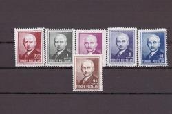 1946 Üçüncü İnönü Serisi Mnh Lüks Tam Seri Pul - TC1718
