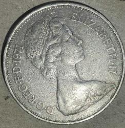 İNGİLTERE   1971   10 PENCE