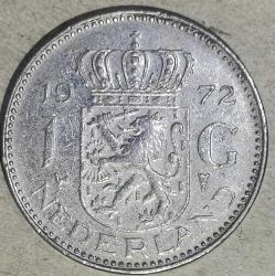 HOLLANDA 1972  1 GULDEN