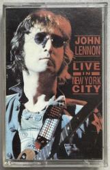 John Lennon Live In New York City Kaset (Orjnal 1986 Dönem Türk Baskı Kaset)