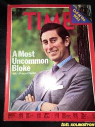 TIME - MAY 15 , 1978 : THE WEEKLY NEWSMAGAZINE / 15 MAYIS 1978 / VINTAGE ENGLISH MAGAZINE / A MOST UNCOMMON BLOKE H.R.H. PRINCE CHARLES / MARLBORO / COURVOISIER / BENSON & HEDGES / GRANT HEATZİG / JOHN JOSS / GRACE E. OSWALT / CHRISTOPHER MİLLER / KATHY GRANT / SANDY FRIEDEN / GEORGE E. PİO / PHILIPS / LADY BIRD JOHNSON / MARVİN SADİK / AMERICAN SCENE : IN NORTH DAKOTA : A FARM IS SOLD / BRITAIN , COVER STORY : THE MAN WHO WILL BE KING , PRINCE CHARLES IS A MOST UNCOMMON BLOKE / PRINCE PHILIP / QUEEN ELIZABETH II / LADY JANE WELLESLEY / UNDERWRITING ROYALTY : LEGACIES AND THE CİVİL LİST / PRINCE CHARLES : IF I CAN PROVE MYSELF USEFUL / QUEEN VİCTORIA WİTH EDWARD VII THE PRINCE OF WALES AND EDWARD VIII LATER DUKE OF WINDSOR CİRCA 1899 / CAMPARI / GROMYKO AND SCHMİDT HELP AN UNSTEADY BREZHNEV TO HİS FEET / SANJAY GANDHİ / SWAPO LEADER SAM NUJOMA / PRIME MINISTER NOOR MOHAMMED TARAKİ / WOLFGANG VOGEL / VAN NORMAN / JOEY TRAVOLTA / EISENHOWER AND KENNEDY / JİMMY CARTER / JERRY BROWN
