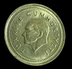 1999 5000 Lira Çil küçük 3.50g