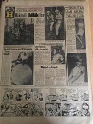 HÜRRİYET GAZETESİ 9 KASIM 1966 YIL :19 SAYI :6657--Gnl .Güventürk : İhtilal söylentileri  maksatlıdır --Manisa soygunu ile ilgili üç kişi yakalandı --Bütün Arap ülkelerinde  kaçak Türk talebesi  var --F.Sükan gece yarısı Kırıkkale yi teftiş etti --Altı  ay önce  Fil Moho yu öldüren  zengin ,teslim oldu --4 Yaşında iki ayağından ,30 yıl sonra  da bir kolundan oldu ---Aktör  Kuzey Vargın  pavyonda  kum torbası gibi dövüldü ---Moskova da ki akrabalarım  bile benimle  konuşmaktan  korkuyordu --Şehre 3,5 milyon sarfiyle trafik  lambaları  takılacak --Hindistan da inekler için çıkan olayda  7 kişi öldü --Milli Takım bugün kampta ----İrlanda kolay yutulur  bir lokma değildir ---Gegiç ,Fenerbahçe takımını dün sabahtan  akşama kadar çalıştırıldı ---79 defa Milli formayı giyen değer ,voleybolu  bırakıyor ---Amatör  Milli Takım da  kampa girdi ---Bikinili ihtilalciler --Elvis Presley in yıldızı yine parladı --Erkekler için saate bakmak zevkli bir iş oldu ---İran da şiddetli bir deprem oldu --