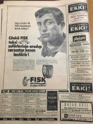 HÜRRİYET GAZETESİ  8 AĞUSTOS 1968 YIL :21 SAYI :7285---Yakovas 'ı Patrik Yapmak İçin Zemin Arıyor --Yabancılar Türkiye de Maden İşletemeyecek --Hadise hakkında şahitlik yapan Alman intihar etti --Sophia Loren ,doğumdan 6 ay önce İsviçre de doktor  kontrolüne alındı --Şikago da zenciler  7 polisi ağır  yaraladı --Konya olaylarının beş sanığının tahliye talebini hakim reddetti --İkiz kardeşlerden  biri ile nişanlanan  kız şaşırıp  hata yapıyor ---HA Muhabiri Ateş Uğurlu vefat etti ---İstanbul a hareket eden bir İsrail uçağı  4 Arap yolcu tarafından kaçırılacak  diye geri çevrildi ---Can Fenerbahçe A Kadrosunda --Basketbol Takımımız Avrupa Finalinde --Gegiç :Planlı Çalışmanın Semeresini Göreceğiz Dedi --İsveç ten gelen şampiyon boksöre Türkiye de eldiven giydirilmedi --Hem denizde ,hem kara da giden dev Hovercraft Manş 'ı 39 dakika da aşıyor --Büyük Tiyatro :Nejat Uygur --Askerlikten kurtulmak için gazetelere ölüm ilanı  verdi ---