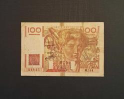 Fransa 100 Frank 1946 Temiz