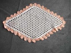 DANTEL - KAHVE TEPSİSİ ÖRTÜSÜ