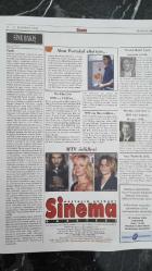 HAFTALIK ANTRAKT SİNEMA GAZETESİ -- 11 - 17 HAZİRAN 2004 -- VANESSA INCONTRADA , BU HAFTA 'KALBİM BAŞKA YERDE' İLE SİNEMALARDA -- ÜMİT SAYIN MAİ -- SİNE BAKIŞ ORHAN ÜNSER -- MTV FİLM  ÖDÜLLERİ : YÜZÜKLERİN EFENDİSİ - KRALIN DÖNÜŞÜ EN  İYİ FİLM , P. JACKSON UMA THURMAN , EN İYİ KADIN OYUNCU , KİLL BİLL JOHNNY DEPP  EN İYİ ERKEK OYUNCU -- HARRY POTTER VE AZKABAN  TUTSAĞI -- ALTÜST YILDIZLAR , JENNETTE MACDONALD , CLARK GOBLE , SPENCER TRACY -- KADIN AVCILARI , TOM HANKS ,IRMA P.HALL, MARLON WAYANS,  J.K.SİMMONS , TZİ MA ,RYAN HURST , DİANE DELANO , GEORGE WALLACE, JOHN MCCONNEL , JASON WEAVER -- SİNEGÖZ , HAYVANLAR , MELEKLER VE İNSANLAR SADİ ÇİLİNGİR -- KAYIP HAYATLAR : ANTONİO BANDERAS , EMMA THOMPSON , HORACİO FLASH , KUNO BECKER , RUBEN BLADES , CLAİRE BLOOM , MARİA CANALS , VERA CZEMERİNSKİ , ANTHONY DİAZ -PEREZ, LETİCİA DOLERA --GİZLİ PENCERE : JOHNNY DEPP ..