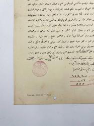 Osmanlıca - İngilizce antetli vekâletnâme: Singer Dikiş Makinesi Kompaniyesi 9 Ağustos 1926