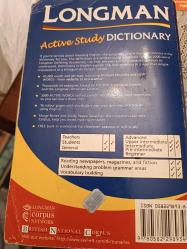 Longman Active Study Dictionary Because you're serious about learning English New  Edıtıon