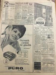 HÜRRİYET GAZETESİ 19 KASIM 1966 YIL :19 SAYI :6667--Deprem Bölgesi için Meclis Araştırması Açılacak ---Batan Balıkçı Motorunda 7 Kişi Öldü --Hintli Kraliçe :Vatanımın artiste değil doktorlara ihtiyacı var ---Şiddetli rüzgar ve sel İtalya yı altüst ediyor ---Sahte doktor beyaz gömleği giyince kendini kulak -boğaz  mütehassısı sandı ---Barda  bıçak çeken Amerikalıyı ,polis Amerikalılara teslim etmedi ---İmar planına aykırı binalar  inşa ediliyor ---Galatasaray Honved ile oynuyor --Beşiktaş -Altay karşılaşıyor ---Galatasaray bugün gidiyor --Milli maç için İngiltere  ile anlaşmaya varıldı ---Gegiç : Bütün takımlar Fenerbahçe ye karşı müdafaa  oynuyorlar --Bülent :10 yıl sonra daha  oynayacağım ---Oswald ın Kennedy nin tek katili olmadığını savunan bir sinema filmi yapıldı ---Fikret Hakan bir tiyatro ekibi kurdu ---Suzan Avcı :Rejisör soyun diyor ,bende  soyunuyorum --Ye-Ye Kralı Erkut Taçkın Zeynep Tedü ile çalım attı --Esen Püsküllü :Ben evlendim  ,sinema da kısmetim açıldı ---