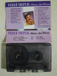 FERDİ TAYFUR ALLAHIM SEN BİLİRSİN BU ŞEHRİN GECELERİ CAM BASKI