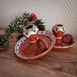 Troyan Seramik Şinanay Şamdan - Adet