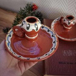 Troyan Seramik Şinanay Şamdan - Adet