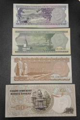 Türkiye Cumhuriyeti 6. Emisyon 5-10-20-50 Lira Set Çil