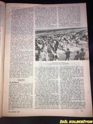 TIME - APRIL 27 , 1962 : THE WEEKLY NEWSMAGAZINE / 27 NİSAN 1962 / VINTAGE ENGLISH MAGAZINE / COMMUNIST CHIEF BLAS ROCA / THE EASIER LIFE OF MADAME DUVAL / ROLEX / SENIOR SERVICE / JEFFERSON FRAZIER / BERNAL E. DOBELL / DIANA C. GLEASNER / JAMES DUIGNAN / CLEMENT F. TRAINER / WILLIAM A. BONEY / GERALD HAMILTON / NEIL J. NELSON / RICHARD I. BRIGGS / DANIEL TOTIRE / JOSEPH M. LEONARD / RON WREN / K. MARTIN / R. DILLON / OSSIEL N. HOLDER / JOSE MONTESTUZ / LOUIS E. BUMGARTNER / BEN HALL / GAVIN SCOTT IN HAVANA / SENATOR PROXMIRE / RESERVIST CHIDESTER / A DIALOGUE ON STEEL / HAMILTON & MEEHAN / SCRANTON / JOHNSON / CONGRESSWOMAN JESSICA WEIS / PRESIDENT GENERAL DUNCAN / DR. SPOCK / KHRUSHCHEV AT COMMUNIST CONGRESS / SCION STALIN / TITO & GROMYKO IN BELGRADE / TRAITOR SALAN UNDER ARREST / SHAH & EMPRESS IN MANHATTAN PARADE / SIR ROY WELENSKY / FORD / CASTRO & ROCA / CONTACT MAN RODRIGUEZ / ANTI-COMMUNIST MATOS / DIEFENBAKER / PEARSON / FAULKNER & CADETS / PERKINS & BEULAH THE BOA / VEGA II