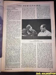 TIME - APRIL 27 , 1962 : THE WEEKLY NEWSMAGAZINE / 27 NİSAN 1962 / VINTAGE ENGLISH MAGAZINE / COMMUNIST CHIEF BLAS ROCA / THE EASIER LIFE OF MADAME DUVAL / ROLEX / SENIOR SERVICE / JEFFERSON FRAZIER / BERNAL E. DOBELL / DIANA C. GLEASNER / JAMES DUIGNAN / CLEMENT F. TRAINER / WILLIAM A. BONEY / GERALD HAMILTON / NEIL J. NELSON / RICHARD I. BRIGGS / DANIEL TOTIRE / JOSEPH M. LEONARD / RON WREN / K. MARTIN / R. DILLON / OSSIEL N. HOLDER / JOSE MONTESTUZ / LOUIS E. BUMGARTNER / BEN HALL / GAVIN SCOTT IN HAVANA / SENATOR PROXMIRE / RESERVIST CHIDESTER / A DIALOGUE ON STEEL / HAMILTON & MEEHAN / SCRANTON / JOHNSON / CONGRESSWOMAN JESSICA WEIS / PRESIDENT GENERAL DUNCAN / DR. SPOCK / KHRUSHCHEV AT COMMUNIST CONGRESS / SCION STALIN / TITO & GROMYKO IN BELGRADE / TRAITOR SALAN UNDER ARREST / SHAH & EMPRESS IN MANHATTAN PARADE / SIR ROY WELENSKY / FORD / CASTRO & ROCA / CONTACT MAN RODRIGUEZ / ANTI-COMMUNIST MATOS / DIEFENBAKER / PEARSON / FAULKNER & CADETS / PERKINS & BEULAH THE BOA / VEGA II