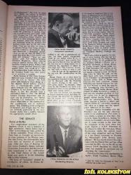 TIME - JULY 26 , 1968 : THE WEEKLY NEWSMAGAZINE / 26 TEMMUZ 1968 / VINTAGE ENGLISH MAGAZINE / THE CHALLENGERS / JIM KERNS / KATHARINE B. EVANS / HARRY PLEWA / W. BURKE GRANDJEAN / PETER SHILLINGFORD / JOSEPH L. MORRISON / DOUGLAS B. FABENS / DAVID ASTOR / JOHN P. MURPHY / EAST AND WEST : THE TROUBLING AMBIGUITIES / IN SEARCH OF POLITICAL MIRACLES / MCCARTHY / HUMPHREY / NIXON AT BALTIMORE AIRPORT / IKE AT PRESS CONFERENCE IN WALTER REED HOSPITAL / ON SEEKING A HERO FOR THE WHITE HOUSE / AID CHIEF WILLIAM GAUD / RICHARD CARDINAL CUSHING / KATHERINE REID / CATHERINE DENEUVE / PEER EXPORT / BREZHNEV / DUBCEK / RUSSIA'S DILEMMA / JUNTA LEADER AL-BAKR / MADAME DE MARIA / REYNOLDS , EVERS , KILPATRIC , VIDAL , SMITH , CAVETT & MAILER / EDWARD J. SPONGA / MARY ELLEN BARRETT / THE DIVERSE GENIUS OF JOAN MIRO / MARY HEMINGWAY / JAMES THRALL SOBY / FATHER DAMIEN / EURICLIDES ZERBİNİ / C. WALTON LİLLEHEİ / DENTON A. COOLEY / P.K. SEN / ADRİAN KANTROWİTZ / EDWARD B. STİNSON / JAMES MOWBRAY