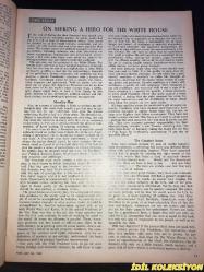 TIME - JULY 26 , 1968 : THE WEEKLY NEWSMAGAZINE / 26 TEMMUZ 1968 / VINTAGE ENGLISH MAGAZINE / THE CHALLENGERS / JIM KERNS / KATHARINE B. EVANS / HARRY PLEWA / W. BURKE GRANDJEAN / PETER SHILLINGFORD / JOSEPH L. MORRISON / DOUGLAS B. FABENS / DAVID ASTOR / JOHN P. MURPHY / EAST AND WEST : THE TROUBLING AMBIGUITIES / IN SEARCH OF POLITICAL MIRACLES / MCCARTHY / HUMPHREY / NIXON AT BALTIMORE AIRPORT / IKE AT PRESS CONFERENCE IN WALTER REED HOSPITAL / ON SEEKING A HERO FOR THE WHITE HOUSE / AID CHIEF WILLIAM GAUD / RICHARD CARDINAL CUSHING / KATHERINE REID / CATHERINE DENEUVE / PEER EXPORT / BREZHNEV / DUBCEK / RUSSIA'S DILEMMA / JUNTA LEADER AL-BAKR / MADAME DE MARIA / REYNOLDS , EVERS , KILPATRIC , VIDAL , SMITH , CAVETT & MAILER / EDWARD J. SPONGA / MARY ELLEN BARRETT / THE DIVERSE GENIUS OF JOAN MIRO / MARY HEMINGWAY / JAMES THRALL SOBY / FATHER DAMIEN / EURICLIDES ZERBİNİ / C. WALTON LİLLEHEİ / DENTON A. COOLEY / P.K. SEN / ADRİAN KANTROWİTZ / EDWARD B. STİNSON / JAMES MOWBRAY