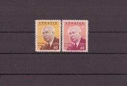 1957 Fedderal Almanya Reisicumhurunun Türkiye'yi Ziyareti Mnh Lüks Tam Seri Pul     -----TC1945-2223