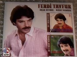 Ferdi Tayfur  İnsan Sevince  Nisan Yağmuru   2 CD   SIFIR JELATİNLİ AMBALAJINDADIR