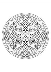 Kelt Mandala Boyama Kitabı (50 Seçilmiş Kelt Mandalası)