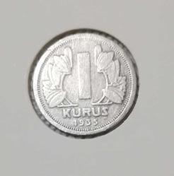 1 KURUŞ 1935 *RR* NADİR ÇÇT