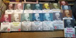 İthaki Yayınları Jules Verne Kitaplığı / (16 Kitap) 80 Günde Devri Alem - Dünyadan Aya - Esrarlı Ada CİLT 1/2 - On Beş Yaşında Bir Kaptan CİLT 1/2 - B