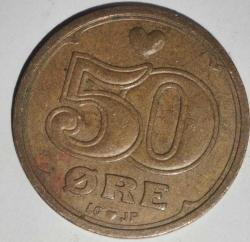 DANİMARKA 1992  50 ÖRE