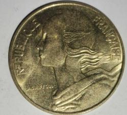 FRANSA 1983    20 CENTIMES