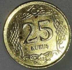 TÜRKİYE 2023   25  KURUŞ