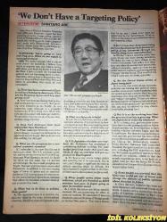 NEWSWEEK : THE INTERNATIONAL NEWSMAGAZINE / JULY 4 1983 / VİNTAGE MAGAZİNE / 4 TEMMUZ 1983 / İNGİLİZCE DERGİ / CAN ARAFAT SURVIVE ? THE MUTİNY İN THE PLO / ALAIN FAUCON / RICHARD R. MOUK / RICHARD S. LEVINE / BAYO ADELEKE / MOHAMMED ADEN RAGE / ELIZABETH FIGUEROA / JOHN KARI / BRUNO COLOMBI / SERAH SAMUEL / ALAN MILLER / YASIR ARAFAT UNDER THE GUN / THE SYRIANS BETRAYED US / THE POPE IN POLAND NOW , THE REALİTİES : JOHN PAUL II'S PİLGRİMAGE GİVES HEART TO HİS PEOPLE / PARRIS CHANG : CHINA'S PARTY BOSS VİEWS THE WORLD / CENTRAL AMERİCA'S STRİFE / STORM OVER ARMS CONTROL : ADELMAN BLUNDERS ON A MISSILE PROPOSAL , AND SAKHAROV CALLS FOR AN ARMS BUILDUP / RONALD REAGAN / THE KENNEDY TAPES / THE RACE TO BUILD A SUPERCOMPUTER - KAZUHİRO FUCHİ & EDWARD FEİGENBAUM / DARPA'S ROBERT KAHN / A FORECAST OF SUNSHINE / CARL LEWİS / LARRY FLYNT / JACKİE COLLİNS / ALLAN CAR / HARVEY FIERSTEIN / JERRY HERMAN / GENE BARRY / GEORGE HEARN / JESSICA LANGE / BETTE DAVİS / GUION S. BLUFORD / RİCHARD NEVİLLE