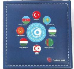 Türk Devletleri Teşkilatı Hatıra Parası (Bronz) Sertifika NO: 3798