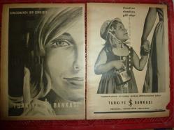 İŞ BANKASI REKLAMLARI 1960-66 YILLARI ARASI 11 ADET