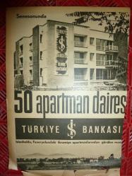 İŞ BANKASI REKLAMLARI 1960-66 YILLARI ARASI 11 ADET