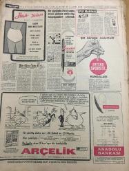 HÜRRİYET GAZETESİ 13 ŞUBAT 1966 YIL :18 SAYI :6391---Gürsel İçin ,Tıp Hiçbir Şey Yapamıyor --Gürsel ,ilk felçten  sonra tavsiyelerimizi dinlemedi ---Gürsel in sın sözleri --Demirel :Gürsel henüz hayatta ---Sivrihisarlı Tevhit Camoğlu nun Bankalarda ki 68 Milyon Lirasına Mahkeme Kararıyla Elkonuldu --Kamil Kıbrızlı  nın  büyük hazine geçmez  damgalı 2377 buçuk lira ---Bir köylünün 29 yıl sonra akıllı olduğu anlaşılıp  tımarhaneden çıkarıldı ---İzmir İkbal Sineması : Roma İmparatorluğun Çöküşü ---Bu haftanın bilmece plağı : Bedia Akartürk ---Galatasaray yine puan kaybetti --G.Birliği 1-0 galip --3-0 ın rövanşı :Beşiktaş -Beykoz Fenerbahçe de İst.Spor la Oynayacak ---Manisaspor un finale girme ihtimali zayıf --Yerli otomobil  ihtilaf  yarattı --