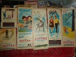 NUH UN ANKARA MAKARNA REKLAMLARI 1960 -1965 YILLARI ARASI DERGİLERDEN ÇIKMA 37 ADET