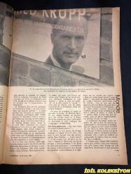 L'EXPRESS - NO-821 / 13-19 MARS 1967 / VINTAGE FRENCH MAGAZINE / 13-19 MART 1967 / LE PRESIDENT DE LA VE REPUBLIQUE / GRAND MINISTRES BATTUS - MM. MAURICE COUVE DE MURVILLE ET PIERRE MESSMER / MM. ANDRE MALRAUX / JEAN CHARBONNEL / MM. LEO HAMON ET GEORGES POMPIDOU A MATIGNON , DIMANCHE SOIR / M. GEORGES DAYAN / M. LOUIS MERMAZ / ROLAND LEROY / CLAUDE ESTIER ET FRANÇOIS MITTERRAND / FREDERIC DUPONT / YVES ALLAINMAT / WALDECK ROCHET / GUY MOLLET / UN DOSSIER INTOUCHABLE / ROGER PRIOURET / LE DERNIER DES KRUPP / JAMES HOFFA / LA PREMIERE VICTIME DE ROBERT KENNEDY / SVETLANA ET STAILEN EN 1942 / M. GORDON DIT NON AUX CAPITAUX AMERICAINS / MAINTENAN LA GUERRE VA COMMENCER / ANDRE JEANSON / MAURICE DOUBLET / GABRIEL DE POULPIQUET / ALBIN CHALANDON / JEAN CHRISTIAN BARBE / SERGIO PININFARINA / UNE AMERICAINE JUGE LES FRANÇAISES / FRANÇOISE GİROUD / LE CHIC DE SCOTT FITZGERALD / BELAID ABDESSELAM / RAYMOND DAILEY / HENRI TROYAT / MARCEL DUCHAMP / JEAN FRANCOIS REVEL / ALBERT EINSTEIN