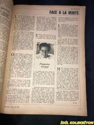 L'EXPRESS - NO-821 / 13-19 MARS 1967 / VINTAGE FRENCH MAGAZINE / 13-19 MART 1967 / LE PRESIDENT DE LA VE REPUBLIQUE / GRAND MINISTRES BATTUS - MM. MAURICE COUVE DE MURVILLE ET PIERRE MESSMER / MM. ANDRE MALRAUX / JEAN CHARBONNEL / MM. LEO HAMON ET GEORGES POMPIDOU A MATIGNON , DIMANCHE SOIR / M. GEORGES DAYAN / M. LOUIS MERMAZ / ROLAND LEROY / CLAUDE ESTIER ET FRANÇOIS MITTERRAND / FREDERIC DUPONT / YVES ALLAINMAT / WALDECK ROCHET / GUY MOLLET / UN DOSSIER INTOUCHABLE / ROGER PRIOURET / LE DERNIER DES KRUPP / JAMES HOFFA / LA PREMIERE VICTIME DE ROBERT KENNEDY / SVETLANA ET STAILEN EN 1942 / M. GORDON DIT NON AUX CAPITAUX AMERICAINS / MAINTENAN LA GUERRE VA COMMENCER / ANDRE JEANSON / MAURICE DOUBLET / GABRIEL DE POULPIQUET / ALBIN CHALANDON / JEAN CHRISTIAN BARBE / SERGIO PININFARINA / UNE AMERICAINE JUGE LES FRANÇAISES / FRANÇOISE GİROUD / LE CHIC DE SCOTT FITZGERALD / BELAID ABDESSELAM / RAYMOND DAILEY / HENRI TROYAT / MARCEL DUCHAMP / JEAN FRANCOIS REVEL / ALBERT EINSTEIN