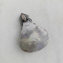 Gümüş Eski,Ay Yıldız Kolye Ucu