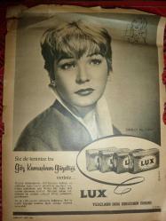 LUX SABUN REKLAMLARI 1960 -1965 YILLARI ARASI DERGİLERDEN ÇIKMA 5 ADET