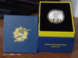 Lefter Küçükandonyadis Fenerbahçe Türk Spor İnsanları Serisi Darphane Hatıra Para Gümüş ( kutulu)