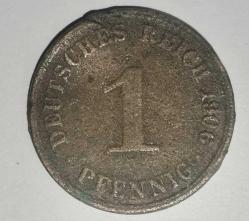 ALMANYA 1906    1  PFENNIG