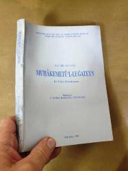 MUHAKEMETÜ'L - LUĞATEYN , İKİ DİLİN MUHAKEMESİ / Tıpkıbasım (Topkapı Nüshası) / Açıklamayı okuyunuz