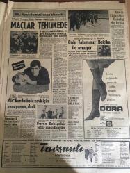 HÜRRİYET GAZETESİ 14 OCAK 1968 YIL :20 SAYI :7081--İnönü ,kongrede TİP cilere bir Hadi canım sen de çekti--NATO da kalacak mıyız  --Johnson 4 lü Bir Toplantı İçin Senatör Berd i Atina ya Gönderdi--Kıbrıs için yeni bir plan  ---Bütün Yurt Kar Altında --İşçi Yardımlaşma Kurumu Kanun Dün Meclise Verildi --Cezaevi Camiinin  İmamı 36 Yıl hapse Mahkum Ali Dede ---Kardan uçak gelmeyince  yılbaşı ve  bayram  için gelen işçiler  Yeşilköy  de sabahladılar --Vance in Atina dan  getirdiği ilk teklifi Ankara da reddediyor---Amerika da birçok iş yeri haber bankalarında  faydalanmaya başladı ---Kocanız sizi nasıl aldatır  kitabı New York ta  kapışıldı ---Maçlar tehlikede --Ordu Takımımız Belçika ile Oynuyor --Ali  Ben futbolu zevk için oynuyorum dedi ---İzmir de Fenerbahçe Altay Basketbol Maçı Bu Gece ---Samsunspor  30 bin liraya Hamdi yi transfer ediyor ---Bursa -Eskişehir  tehir  maçı bugün ---2.Türkiye Liginde Zorlu Maç --Yağışlı  havada dolmuş ücretleri farklı olacak --