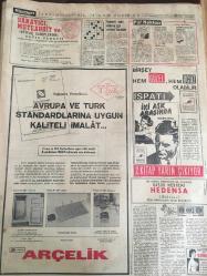 HÜRRİYET GAZETESİ 31 MART 1966 YIL :18 SAYI :6437---Sunay bugün ilk defa bir elçi kabul edecek --54 Senatör ün vazifesi  bitiyor --8,5 yıl sonra dışarı gidecek işçiler sıra beklemeyecek --Clay ,15 raund da Chuvalo yu  ancak sayı ile yendi ---Wilson :Gayemiz  borçsuz bir devlet  olmak dedi ---Felaket  günlerinde kocasına  destek  olmasını isterdim ---Yeniden 20 Migros  mağazası açılıyor ---Kanserli  eşini öldüren işçi serbest bırakıldı ---G.Birliği :1 İzmirspor :0 --Türkiye Ligi için formül  aranıyor --Beşiktaş Suat ,Yusuf ,Sanlı  ve Ahmet i dinlendirecek ---14 K.Paşalı futbolcu  futbol federasyonunu dava ediyor --Basketbolda :Fenerbahçe  Galatasaray  ı 71-70 yendi ---Popüler sanatkar : Erol Büyükburç ---Diyar diyar  dolaşan  amalar  toplanıp  saz heyeti kuracak ---Kız soyan papaz  Kuriz ile Afyoncu  kesiş Sımeon yakayı ele verdi --Sunay ,Demirel ve İnönü nün  eşlerinin  adı  üçüzlere verildi ----Ankaralı bütün kadınlar kanser  muayenesine tabi tutulacak ---