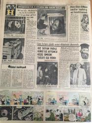 HÜRRİYET GAZETESİ 31 MART 1966 YIL :18 SAYI :6437---Sunay bugün ilk defa bir elçi kabul edecek --54 Senatör ün vazifesi  bitiyor --8,5 yıl sonra dışarı gidecek işçiler sıra beklemeyecek --Clay ,15 raund da Chuvalo yu  ancak sayı ile yendi ---Wilson :Gayemiz  borçsuz bir devlet  olmak dedi ---Felaket  günlerinde kocasına  destek  olmasını isterdim ---Yeniden 20 Migros  mağazası açılıyor ---Kanserli  eşini öldüren işçi serbest bırakıldı ---G.Birliği :1 İzmirspor :0 --Türkiye Ligi için formül  aranıyor --Beşiktaş Suat ,Yusuf ,Sanlı  ve Ahmet i dinlendirecek ---14 K.Paşalı futbolcu  futbol federasyonunu dava ediyor --Basketbolda :Fenerbahçe  Galatasaray  ı 71-70 yendi ---Popüler sanatkar : Erol Büyükburç ---Diyar diyar  dolaşan  amalar  toplanıp  saz heyeti kuracak ---Kız soyan papaz  Kuriz ile Afyoncu  kesiş Sımeon yakayı ele verdi --Sunay ,Demirel ve İnönü nün  eşlerinin  adı  üçüzlere verildi ----Ankaralı bütün kadınlar kanser  muayenesine tabi tutulacak ---
