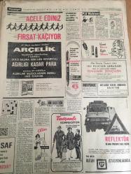 HÜRRİYET GAZETESİ 20 ŞUBAT 1966 YIL :18 SAYI :6398--Avustralya ya göç başlıyor ---Sokak lambalarını söndürüp arabaya kurşun yağdırdılar ---Keban Barajı inşaat mukavelesi imzalandı --Gürsel ecel le  devam ediyor ---A.Topaloğlu  Amerika nın askeri yardımı  artırmasını talep etti --Mısır da üç hafta içinde  yarım milyon nikah kıyıldı ---3 Azılı katil Tekirdağ cezaevinde  firar etti ---Öğretmenini fare  zehri ile öldürmek isteyen öğrenci serbest bırakıldı --Bir doktor açıklıyor :Hormon tedavisi ile  bir kadın kırk yaşından sonra da güzel olabilir --Arkadaşlarının suni teneffüs  yaptırdıkları fil ,kurtarılamadı ---Seyirciler hakemi dövdü ---Fenerbahçe Beykoz da yenildi :1-0--Galatasaray Vefa ,Beşiktaş -Feriköy oynuyor --D.Spor :2 A.Gücü :2--