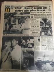 HÜRRİYET GAZETESİ 19 NİSAN 1967 YIL :19 SAYI :6813--İnönü :Sekizler için kurultay karar verecek --Hırsız kovalarken çukura düşen bekçi ayağını  kırdı --Sahte avukat bir yıl hapse mahkum oldu --Ali Fuat Başgil in Cenazesi Kaldırıldı --İstanbul  Emniyet Müdürü ve 14 Valinin Yeri Değişti ---Balkon seyircileri bir başkan eşi ile  oturmaktan çok memnun oldular --Polise de sadece  yakalamak  düştü ---Seller Güney de can ve mal kaybına  sebep oldu --Pakistan da kolera ve çiçekten 398 kişi öldü ---Gegiç : PTT yi yeneceğiz ---Fenerbahçe  ,A.Ordu takımları bugün saat 14 de karşılaşıyor ---Balkan Boks Şampiyonası Bu Gece Saat 21 de Başlıyor ---Kısmet  Nisan ayı sonunda  yeni  ufuklara doğru yelken basacak --14 Ay önce  Gana da darbe  yapan general öldürüldü --Radyo Programları --Önümüzdeki yıl üçlü öğretime gidilmemesi için çalışılıyor ---Basketbol  Milli Takımı Açıklandı --Adana Demirspolular  gol atsınlar diye Sarı Mahmut otomobili ile sahayı düzeltti ---